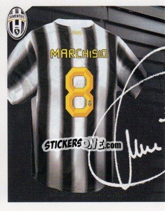 Sticker 8 - Claudio Marchisio Autografo