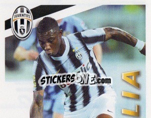 Cromo Eljero Elia in Azione - Juventus 2011-2012 - Footprint