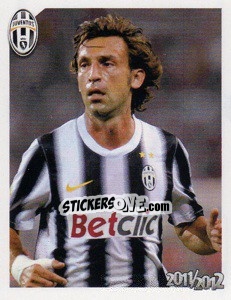 Sticker Andrea Pirlo - Juventus 2011-2012 - Footprint