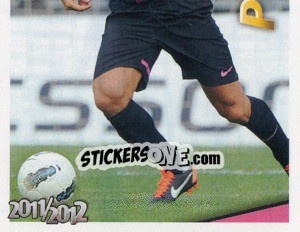 Sticker Pirlo in Azione - Juventus 2011-2012 - Footprint