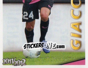 Sticker Giaccherini in Azione - Juventus 2011-2012 - Footprint