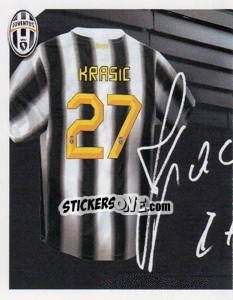 Sticker 27 - Miloš Krasic Autografo