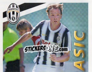Sticker Krasic in Azione - Juventus 2011-2012 - Footprint