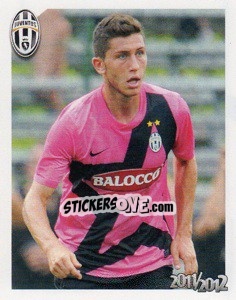 Sticker Luca Marrone - Juventus 2011-2012 - Footprint
