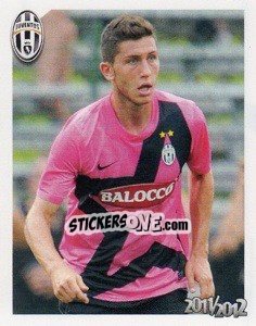 Sticker Luca Marrone - Juventus 2011-2012 n. 254 - Footprint