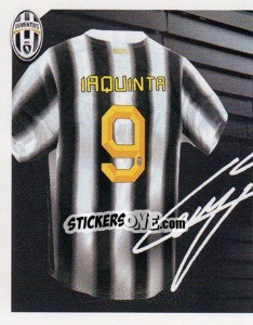 Sticker 9 - Vincenzo Iaquinta Autografo