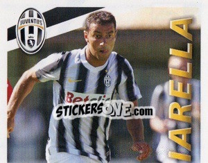 Sticker Quagliarella in Azione - Juventus 2011-2012 n. 272 - Footprint