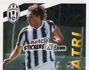Sticker Matri in Azione - Juventus 2011-2012 n. 282 - Footprint