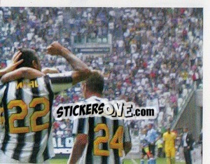 Sticker Squadra esulta - Juventus 2011-2012 n. 286 - Footprint