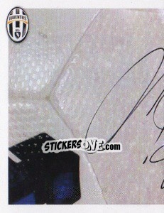 Cromo Pepe Autografo - Juventus 2013-2014 - Footprint