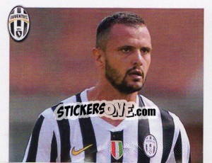 Sticker Simone Pepe - Juventus 2013-2014 - Footprint