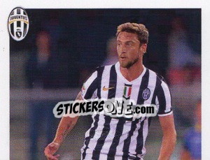 Sticker Marchisio in Azione - Juventus 2013-2014 n. 250 - Footprint