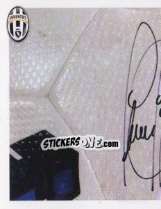 Sticker Marchisio Autografo - Juventus 2013-2014 n. 256 - Footprint