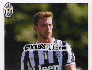 Cromo Claudio Marchisio - Juventus 2013-2014 - Footprint