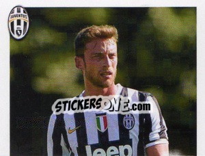 Sticker Claudio Marchisio - Juventus 2013-2014 n. 258 - Footprint