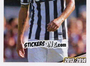 Sticker Claudio Marchisio - Juventus 2013-2014 n. 259 - Footprint