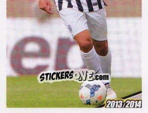 Sticker Padoin in Azione - Juventus 2013-2014 - Footprint