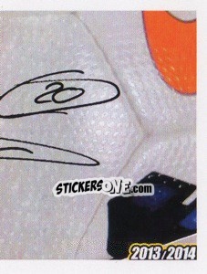 Sticker Padoin Autografo - Juventus 2013-2014 n. 267 - Footprint