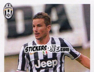 Sticker Simone Padoin - Juventus 2013-2014 n. 268 - Footprint