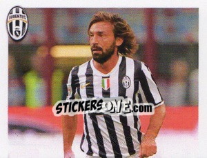 Sticker Pirlo in Azione - Juventus 2013-2014 n. 270 - Footprint