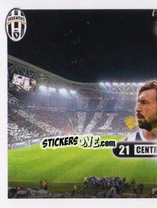 Figurina Porlo, centrocampista - Juventus 2013-2014 n. 272 - Footprint