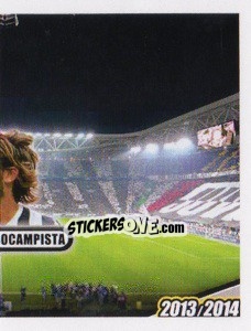 Sticker Pirlo, centrocampista - Juventus 2013-2014 n. 273 - Footprint