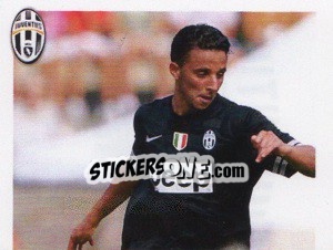 Cromo Bouy in Azione - Juventus 2013-2014 n. 300 - Footprint
