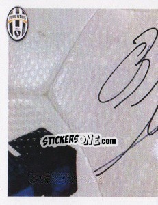 Sticker Bouy Autografo - Juventus 2013-2014 n. 306 - Footprint