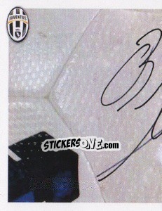 Sticker Bouy Autografo - Juventus 2013-2014 - Footprint