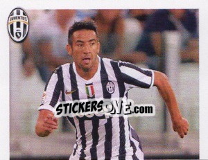 Sticker Isla in Azione - Juventus 2013-2014 - Footprint