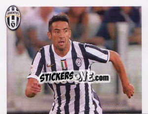 Sticker Isla in Azione - Juventus 2013-2014 n. 310 - Footprint