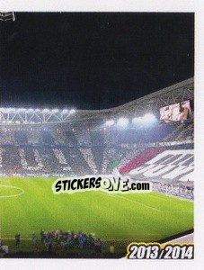 Sticker Vucinic, attaccante - Juventus 2013-2014 - Footprint