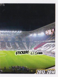 Sticker Vucinic, attaccante - Juventus 2013-2014 n. 323 - Footprint
