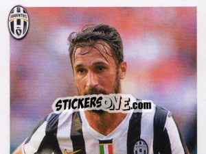 Sticker Mirko Vucinic - Juventus 2013-2014 n. 328 - Footprint