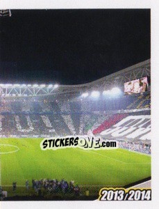 Sticker Tévez, attaccante - Juventus 2013-2014 n. 333 - Footprint