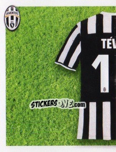 Sticker Tévez maglia 10