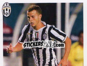 Sticker Giovinco in Azione - Juventus 2013-2014 - Footprint