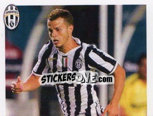 Sticker Giovinco in Azione - Juventus 2013-2014 n. 340 - Footprint