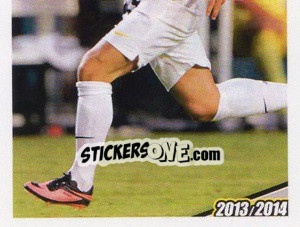 Sticker Giovinco in Azione - Juventus 2013-2014 n. 341 - Footprint