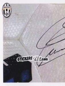 Figurina Giovinco Autografo - Juventus 2013-2014 - Footprint