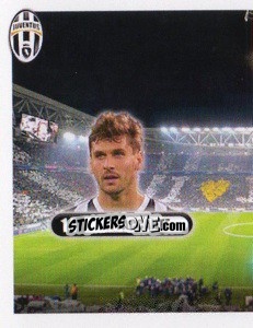 Sticker Fernando Llorente, attaccante - Juventus 2013-2014 - Footprint
