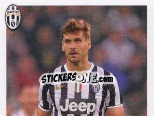 Sticker Fernando Llorente - Juventus 2013-2014 n. 358 - Footprint