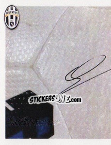 Figurina Quagliarella Autografo - Juventus 2013-2014 - Footprint