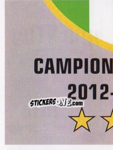 Sticker Scudetto 2012-13