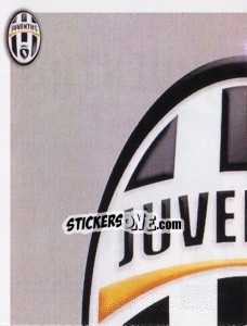Sticker Emblema Juventus - Juventus 2013-2014 n. 5 - Footprint