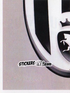 Sticker Emblema Juventus - Juventus 2013-2014 n. 7 - Footprint