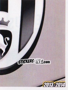 Sticker Emblema Juventus - Juventus 2013-2014 n. 8 - Footprint