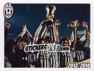 Sticker Coppa Italia 1982/1983 - Juventus 2013-2014 - Footprint
