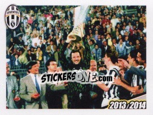 Sticker Coppa UEFA 1989/1990 - Juventus 2013-2014 - Footprint