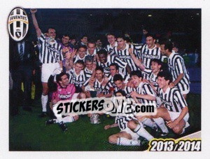 Sticker Coppa UEFA 1992/1993 - Juventus 2013-2014 - Footprint